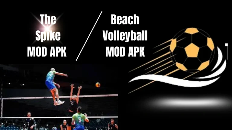 The Spike mod apk vs Beach Volleyball MOD APK