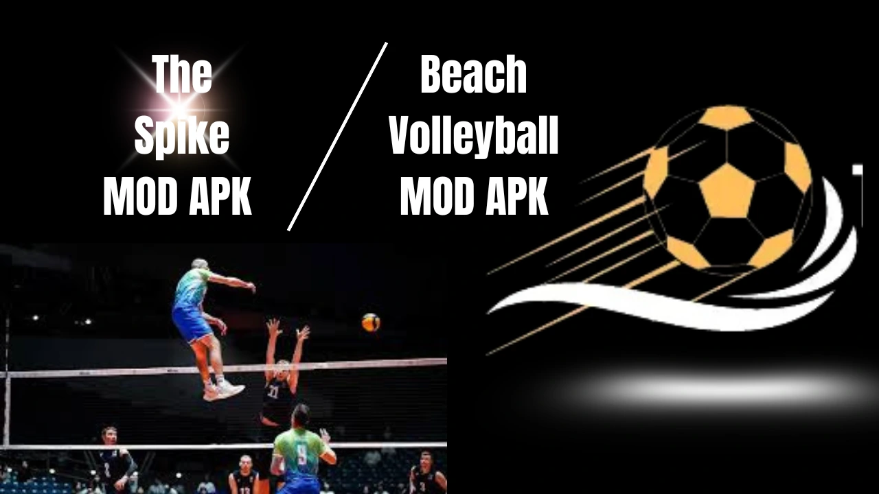The Spike mod apk vs Beach Volleyball MOD APK