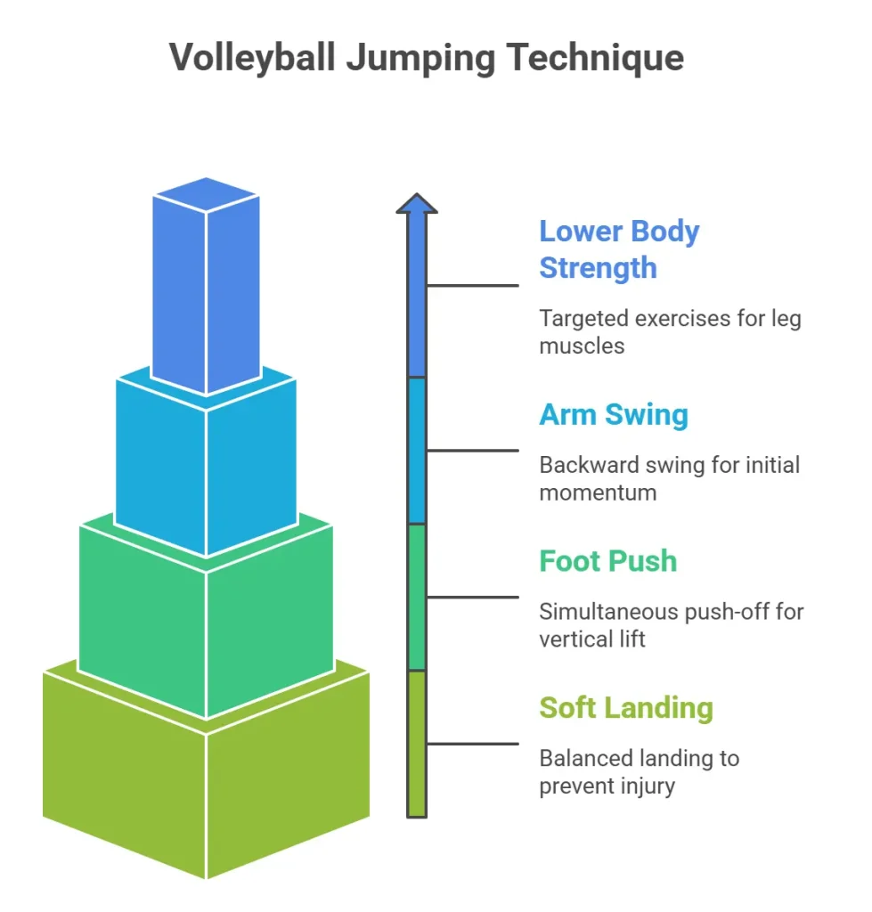 Volleyball Jumping Technique 